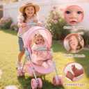 BABESIDE Reborn Baby Dolls Girl with Freckles, 20 Inch Lifelike Newborn Real Life Realistic Doll Soft Vinyl and Cloth Body Baby Dolls with Toy & Gift Box for Kids Age 3+