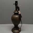 Antique Brown Table Lamp Base with E26 Light Socket, 18"