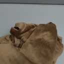 MIULEE Brown Velvet Throw Pillow Covers 26x26 Soft Decorative Solid Square Euro Sham Cushion Cases Pack of 2 Modern Luxury Home Decor for Couch, Sofa, Bedroom