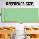 Inkspire Sage Green Bulletin Board Paper Roll,14.8FTx18.5IN Large Reusable Waterproof Erasable Classroom Wall Background Backdrop Paper,Fade-Resistant Fabric Wrapping School Decors Teacher Supplies, 177.6" x 18.5"