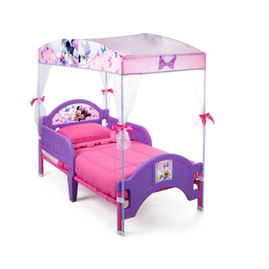 Delta Children Canopy Toddler Bed, Minnie Mouse