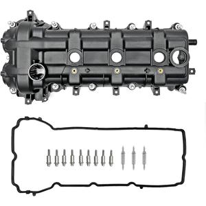 Left Side Engine Valve Cover w/Gasket for 2011-2021 Chrysler 300 3.6L Dodge Avenger Charger Jeep Ram 3.6L 5184069AF, 5184069AH, 5184069AN, 5184069AM, 5184069AI, 05184069AN