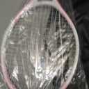 Junior Tennis Racquet Lightweight Aluminum Tennis Racquet Beginner-Friendly Athletic Gear for Children, Beginners, Indoor Training Backyard Pink White Handle-net Bag