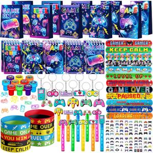 Video Game Party Favors Supplies for boys Bags Game On Stuffer Gifts Gamer Party Decorations