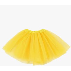 Tutu Skirt 3-Layered Tulle Skirts for Little Girls Fluffy Ballet Dress Up for Party Halloween Costume,2-8 Years Old