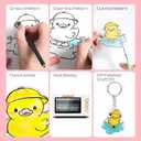 Auihiay 25 Pieces Shrink Plastic Sheets, Shrink Films Papers, Shrinky Art for Creative Handicrafts, Halloween and Christmas Ornaments (7.9 X 5.7 inch)