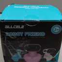 ALLCELE Girls Robot Toy, Rechargeable RC Robot for Kids, Remote Control Toy with Music and LED Eyes, Gift for Children Age 3 Years and Up - Pink