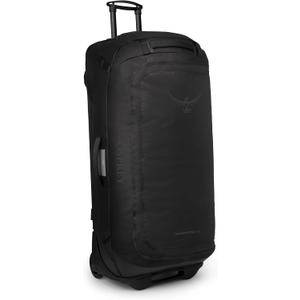 Osprey Transporter 120L Wheeled Travel Duffel Bag - Extra Large Lightweight Rolling Suitcase for Men and Women, Raven Black