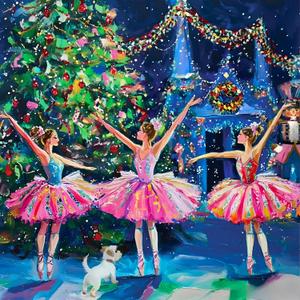 Springbok Sugar Plum Fairies Premium 500 Piece Holiday Jigsaw Puzzle for Adults and Families - Limited Edition Christmas Collectible Puzzle - Poster Included!