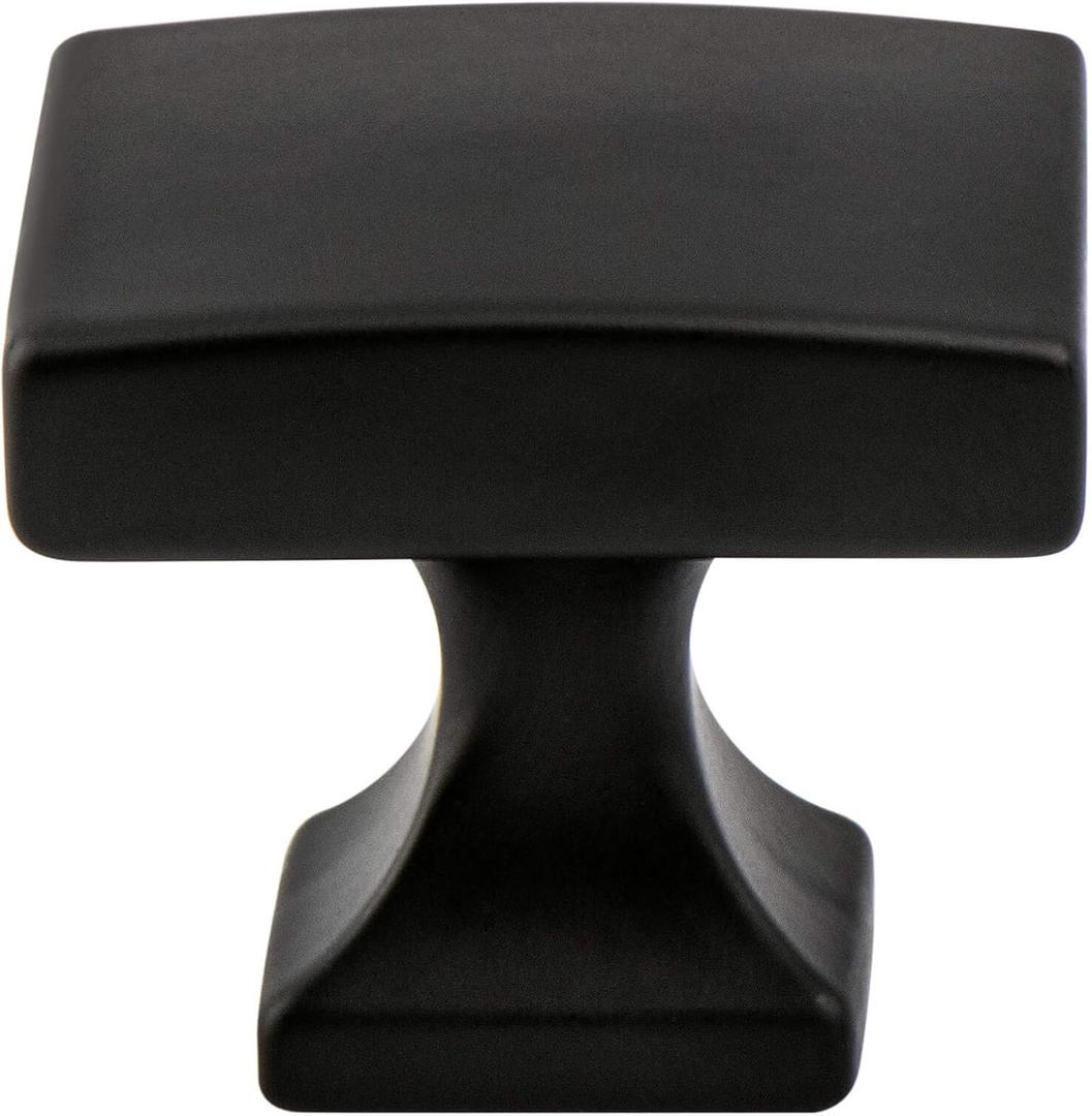 Berenson 1203-1055-P 1-3/8" Long knob Matte Black, 10pcs