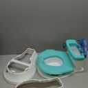 Bright Starts Disney Junior Stitch My Size Potty Training Toilet, Toddler Potty Chair with Flushing & Cheering Sounds, Removable Seat with Splash Guard & Handles, Ages 18+ Months, Up to 50 lbs