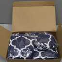 Newwiee 8 Pcs Stretch Patio Outdoor Cushion Covers Waterproof Replacement Sofa Couch Covers for 4 Backrests and 4 Cushions Washable Lawn Garden Seat Furniture Protector(Navy Blue)
