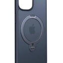 TORRAS - UPRO Ostand Spin 360° Magnetic Stand Military Grade Shockproof & MagSafe-Compatible Case for Apple iPhone 15 Pro - Black