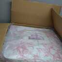 Laura Ashley - Twin XL Comforter Set, Reversible Cotton Bedding with Matching Sham, Medium Weight for Year Round Use, Oeko-Tex Certified, Dorm Essentials, Coquette Room Decor (Delphine Mauve Pink)