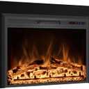 Fireplace Insert Trim Kit for 30.51" W x 24.92" HBlackB0BBR2PHHK, Only Suitable for Rodalflame Size-Matched Fireplaces