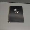 Monthly Planner 2025-2027, 2 Year Months Planner Calendar 2025-2027, July 2025 - June 2027, 7" x 10", 25-27 Monthly Calendar Planner, 24 Months, Perfect for School Office Home Planning - Black