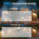 VOLISUN 8 Pack 7 Inch Retaining Wall Lights, Waterproof LED Hardscape Lighting, Cuttable Low Voltage Landscape Lighting, 12V Paver Lights, 3W Outdoor Step Lights, 2700K Soft White, ETL