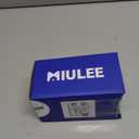 MIULEE Pack of 2 Decorative Outdoor Solid Waterproof Throw Pillow Covers Faux Linen Garden Farmhouse Cushion Cases for Patio Tent Balcony Couch Sofa 18x18 Inch Dark Grey