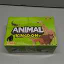 Safari Animals Figures Toys, Realistic Wild Zoo Animal Figurines, Plastic African Jungle Animals Playset for Kids Toddlers, 21Pcs Safari Toys Birthday Gifts for Boys Girls