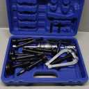 KUNTEC Blind Inner Bearing Race and Seal Puller Hole Remover Extractor Set Slide Hammer Tool Kit