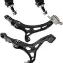 Front Lower Control Arm + Lower Ball Joint FITS for Dodge Durango 2011-15, for Jeep Grand Cherokee 2011-15, K642830 K642831 K500372 Front Suspension Lower Control Arm and Lower Ball Joint- 4pc Set