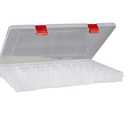 Plano RUSTRICTOR 3700 Thin Stowaway, Premium Tackle Storage with Rust Prevention, Clear