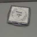 40Pcs Gray God Bless Plstes and Napkins First Communion Decorations Baptism Decorations for Boys Girls (A15)