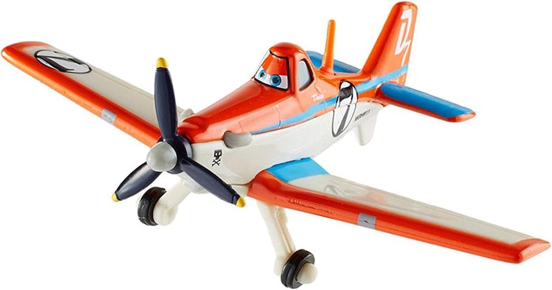 secxifeo Planes No.7 Dusty Crophopper 1:55 Metal Diecast Educational Toys Planes Model