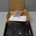 PERLESMITH Full Motion TV Wall Mount for 27-60 Inch Flat & Curved TVs, Single Stud TV Mount with Articulating Swivel Tilt - Wall Mount TV Bracket VESA 400x400mm up to 77 lbs, Perfect Center Design