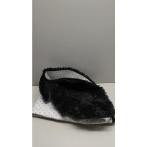 Black Fluffy Round Area Rugs for Bedroom,4Ft Shag Circle Area Rugs for Living Room,Non Slip Fuzzy Plush Rug for Kids Boys Girls Room and Dorm Home Decor Rug