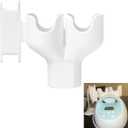 Bottle & Hose Holder for Spectra S1 & S2Dual Bottle Organizer with Hose Wrap Arm,Space-Saving Design, Easy Installation (New Breast Pump)