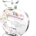 Chaos Coordinator Gifts for Teachers - Appreciation Gifts for Coworker - Shelf Cubicle Table Decor Appreciation Thank You Gifts for Teachers Coworkers