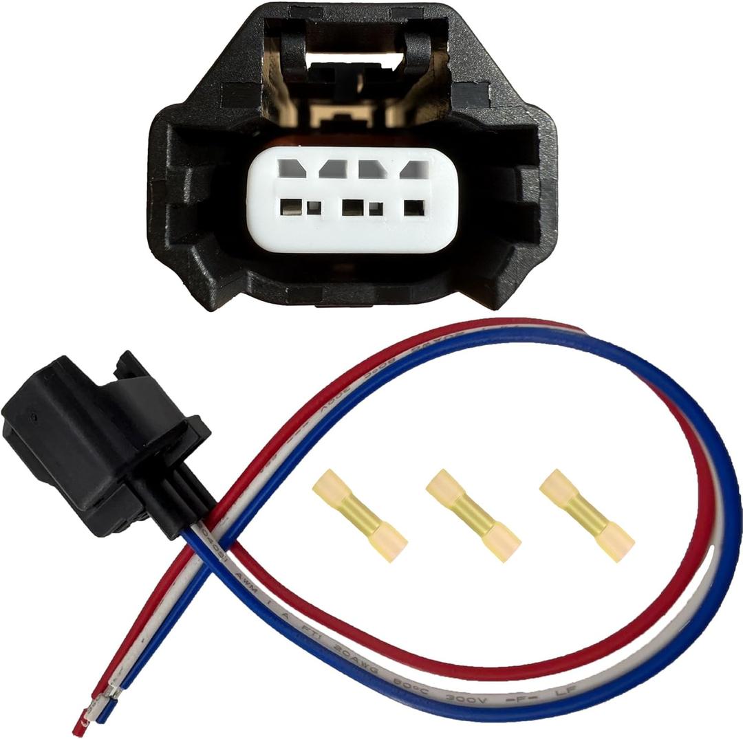 PT2443 S2458 Connector - Camshaft Sensor & Crankshaft Sensor for Hyundai Azera (17-06), Elantra (18-06), Infiniti Q50 (20-14), Kia Forte (18-10), Nissan Altima (20-02)