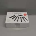 PARWIN PRO BEAUTY 7 in 1 Curling Iron Wand Set,Dual Voltage Curling Wand with 7 Interchangeable Diamond Ceramic Hair Curler Wands with LCD Temperature Control Auto Shut Off Black (Professional No Clamp)