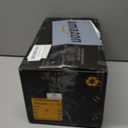 LED Logo GOBO Projector with DJ Effect Light Including Free Custom Glass GOBO to Project Image for Hotel Company Store Wedding Advertising Indoor Use (Black)