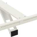 Jeacent Window AC Bracket No Drill, Heavy-Duty Window Air Conditioner Support Bracket Up to 160lbs, Fits Single or Double Hung Windows