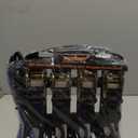 HORUSDY Ratchet Straps, 2,200 LB Break Strength, 4-Pack 15FT Ratchet Tie Down Straps Set for Motorcycle Straps Tie Downs, Appliances, Lawn Equipment, Cargo Straps for Trucks. (Blue)