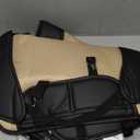 Elantrip 2PCs Front Car Seat Covers Leather Water Proof Seat Protector Universal fit for Most Cars SUVs and Trucks Black