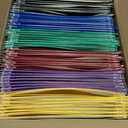 Better Office Products Letter Size Paper Portfolios, Case of 100, Assorted Primary Colors, with Fasteners (Assorted, 2 Pocket Paper Folders)