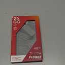 ZAGG London Snap iPhone 15 Plus/ 14 Plus Case - Protective Cell Phone Case, Drop Protection (13ft/4m), Durable Graphene, MagSafe Phone Case, Slim and Lightweight, Gray Geo