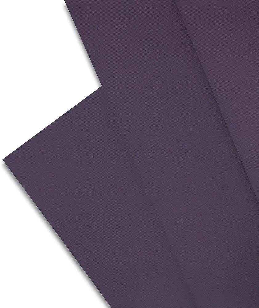 Majestic Giftware PVC Faux Leather Fabric 7 Yard (CFE13)| Purple Synthetic Vinyl Faux Leather Sheets by The Yard for DIY Crafts, Upholstery | Waterproof & Easy to Clean - 54" X 252