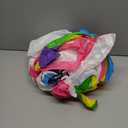 10FT Christmas Inflatable Unicorn Arch Outdoor Decorations Giant Rainbow Inflatables Arch Built-in 5 LED Lights Blow Up Pastel Unicorn Garden Yard Lawn Decor for Baby Shower Girls Birthday Party