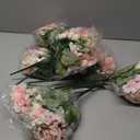 Tigeen 24 Bundles Peonies Artificial Flowers Faux Roses Silk Flowers Hydrangea Artificial Bouquet for Wedding Table Centerpiece Floral Vase Home Office Bridal Decor (Pink)
