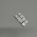 Fidget Cube New Version Fidget Finger Toys - Metal Infinity Cube Prime for Stress and Anxiety Relief/ADHD, Ultra Durable Sensory Gifts for Adults and Teens Kids