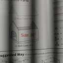 JIUPETY Cute Small Dog House Indoor, Foldable House Kennel Bed Mat with Cushion, L Size 38 Dog Tent, Dog Cave Bed with Non-Slip Bottom, Grey