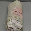 PUTSKA Blanket Basket  Round Storage for Toys and Blankets, Clothes, Stuffed Animals  Soft Baby Girl Basket for Nursery, Kids Room, Bedroom, Living Room  Regular, Grey