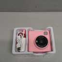 Kids Instant Print Camera, Christmas Birthday Gifts for Girls and Boys, 1080P HD Video Digital Kids Camera with Print Paper & 32G Card, Toddler Toy for 3-14 Years Old (Pink)