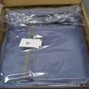 Suede Fabric 160G Headliner Fabric 59.84"L x 59.84"W Interior Trim DIY Roof Repair Replacement Foam Backing for Car RV SUV Automotive Blue 1 Pcs