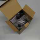 HULPPRE Solar Outdoor Motion Sensor Alarm-13 Sounds Including Dog Barking&Gunshot,130db Loud Noise Maker,4 Modes,Motion Activated Strobe Light,Say Goodbye to The intruders