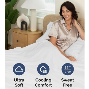 CGK 
Bed Sheets Set of 4 White Full